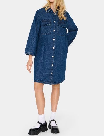 Rochie scurta Saint Tropez, albastru
