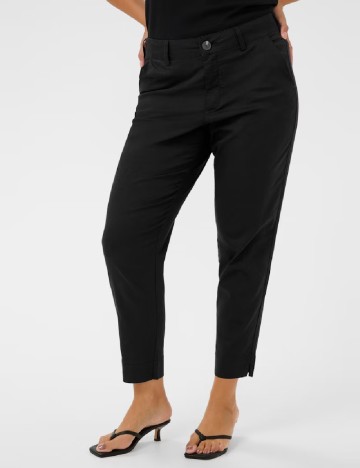 Pantaloni Kaffe Curve, negru
