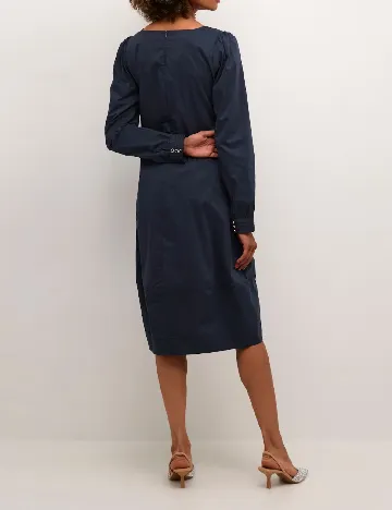 Rochie medie Culture, bleumarin Albastru