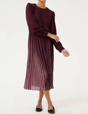 Rochie medie Culture, pruna Mov