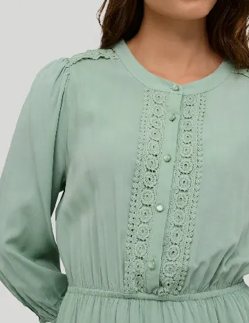 Rochie medie Kaffe, verde Verde