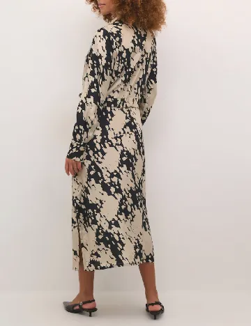 Rochie medie Kaffe, bej Crem
