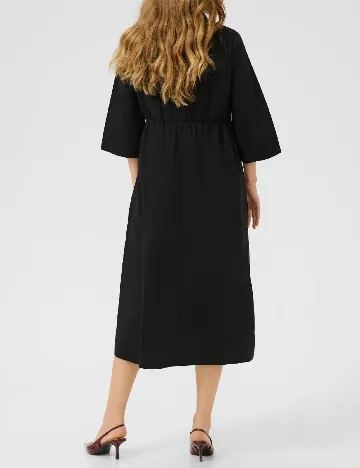 Rochie medie Culture, negru Negru