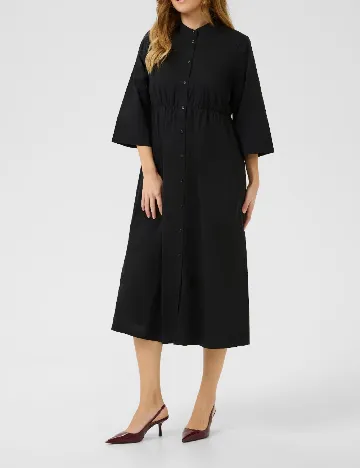 Rochie medie Culture, negru Negru