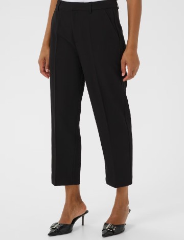 Pantaloni Kaffe, negru