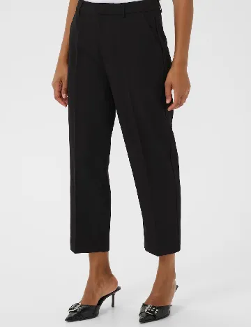 Pantaloni Kaffe, negru Negru