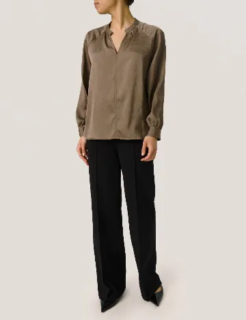 Bluza Soaked In Luxury, kaki Verde