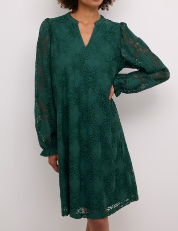 Rochie scurta Culture, verde