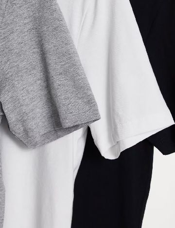 Set Tricou 3 bucati ASOS, mix culori
