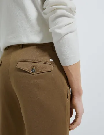 Pantaloni Zra, maro Maro