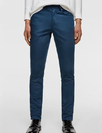 Pantaloni Zra, albastru