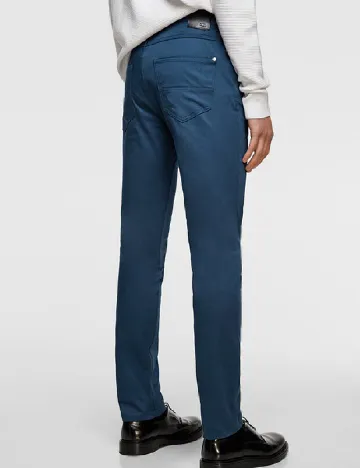 Pantaloni Zra, albastru Albastru