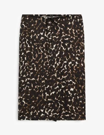Fusta Massimo Dutti, animal print Animal print
