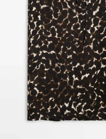 Fusta Massimo Dutti, animal print Animal print