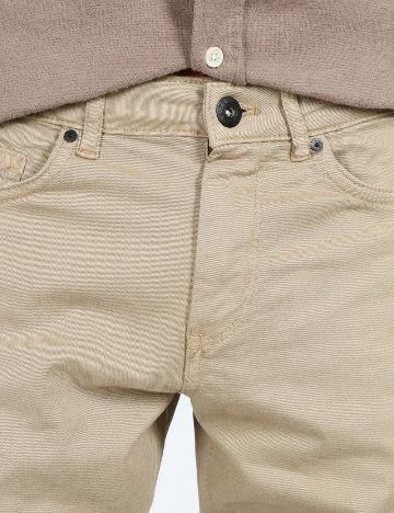 Pantaloni Zra, bej