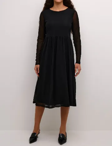 Rochie medie Culture, negru Negru