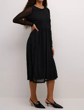 Rochie medie Culture, negru Negru