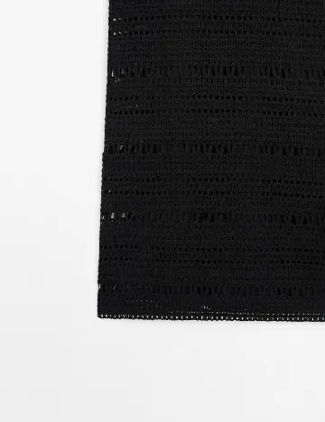 Rochie medie Massimo Dutti, negru Negru