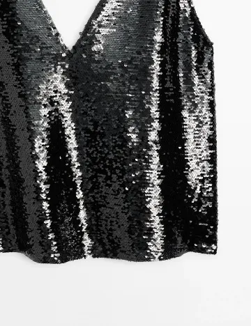 Maiou Massimo Dutti, negru Negru