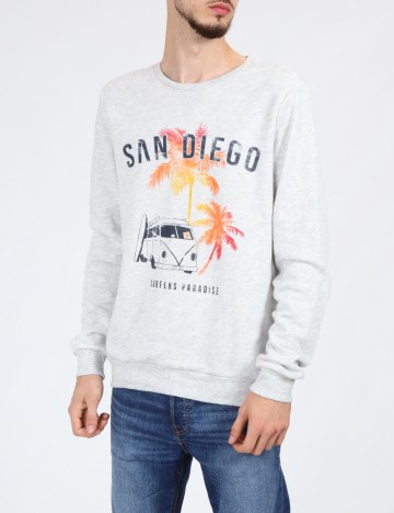 Bluza Bershka, gri
