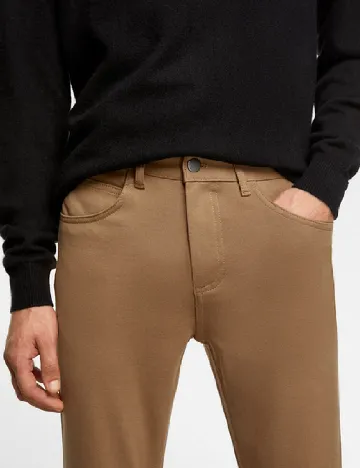 Pantaloni Zra, maro Maro
