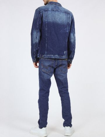 Jacheta Bershka, albastru