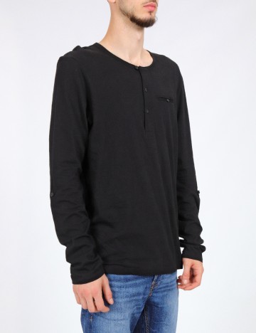 Bluza Bershka, negru