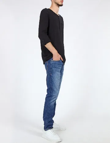 Bluza Bershka, negru Negru