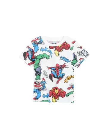 Tricou Cool Club, alb Alb