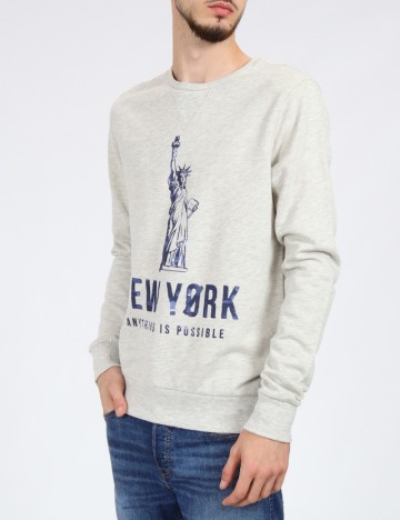 Bluza Bershka, gri