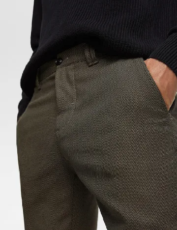 Pantaloni Zra, verde Verde