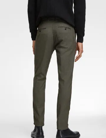 Pantaloni Zra, verde Verde