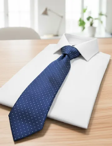 Cravata Massimo Dutti, bleumarin Albastru