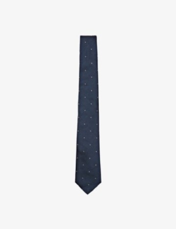 Cravata Massimo Dutti, bleumarin