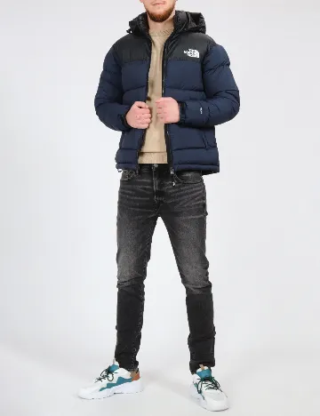Geaca The North Face, bleumarin/negru Albastru