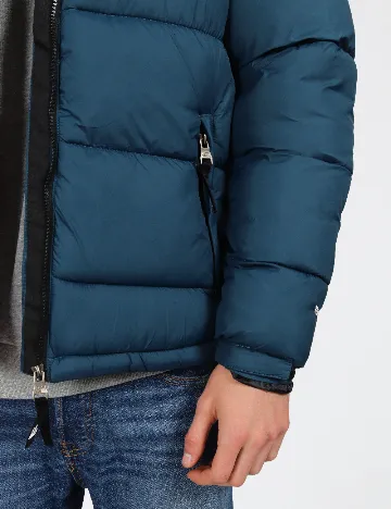 Geaca The North Face, albastru/negru Albastru