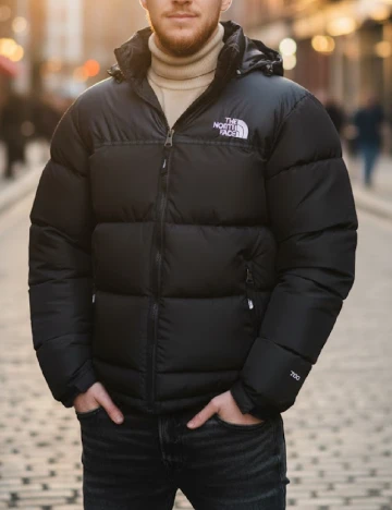 Geaca The North Face, negru Negru