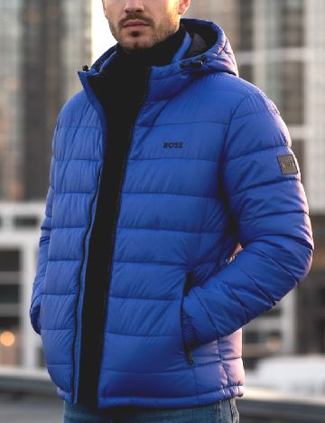 Geaca BOSS, albastru
