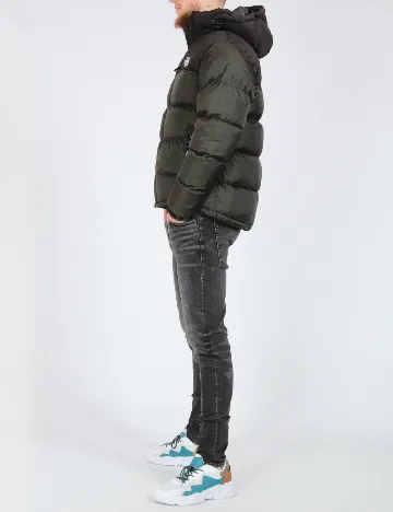 Geaca The North Face, negru/verde Verde