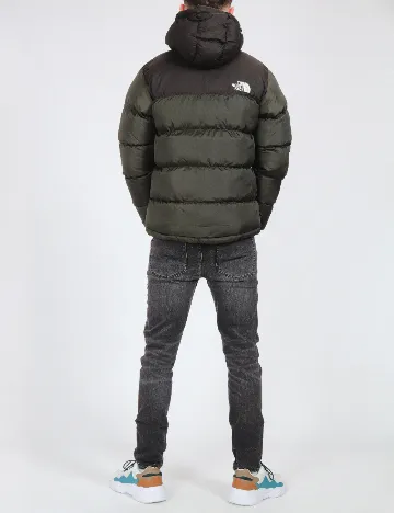 Geaca The North Face, negru/verde Verde