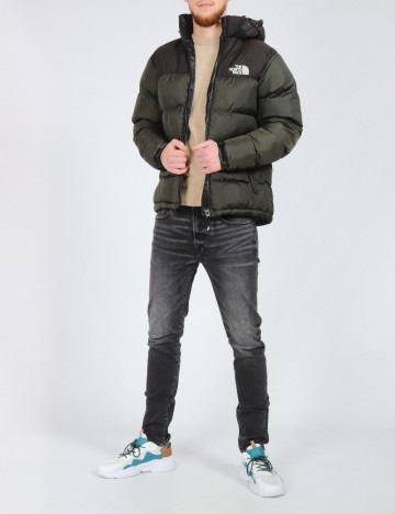 Geaca The North Face, negru/verde
