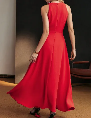 Rochie lunga MOTF, rosu Rosu