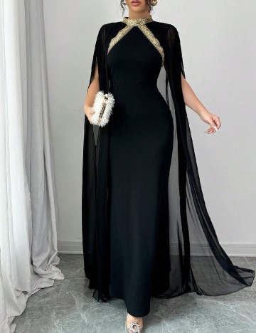Rochie lunga SHEIN, negru