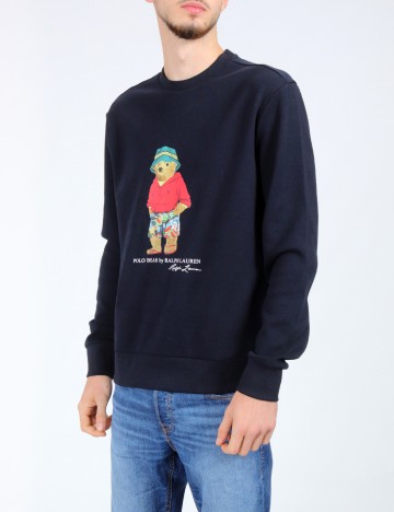 Bluza Polo Ralph Lauren, bleumarin inchis