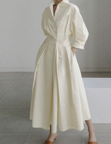 Rochie lunga SHEIN, bej