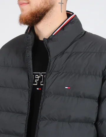 Geaca Tommy Hilfiger, gri inchis Gri