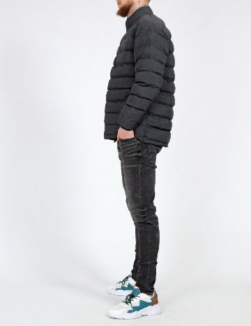 Geaca Tommy Hilfiger, gri inchis
