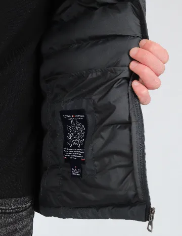Geaca Tommy Hilfiger, gri inchis Gri