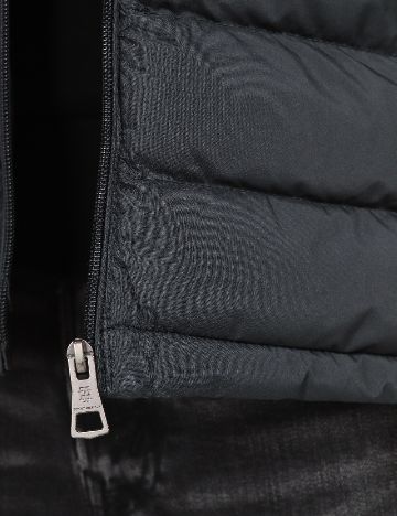 Geaca Tommy Hilfiger, gri inchis