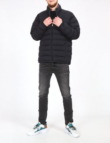 Geaca Tommy Hilfiger, bleumarin inchis